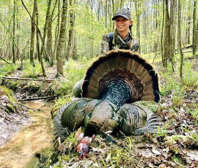 Hannah and turkey from 2023