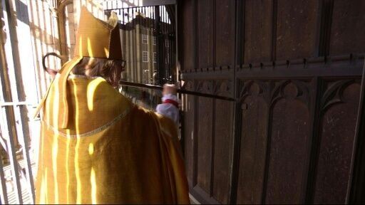 Archbishop of Canterbury Sarah Mullally arrives for her enthronement
