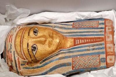A man has been charged over a break-in at an Australian museum in which Egyptian artefacts were stolen