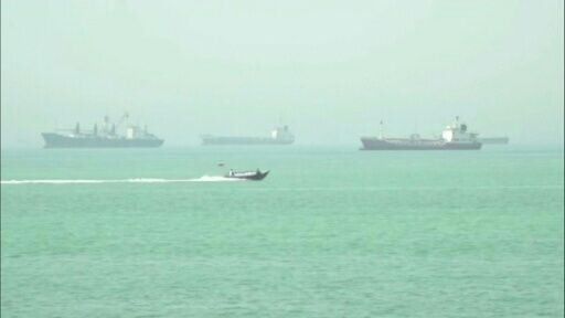 Maritime traffic in Strait of Hormuz