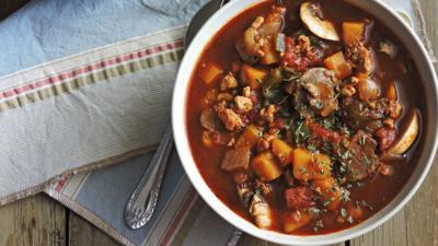 Beanless Butternut Squash Chili