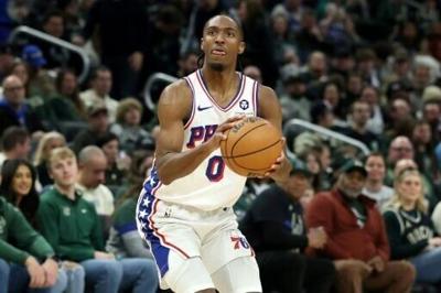 Maxey, George shine as strugging Sixers stun Cavs