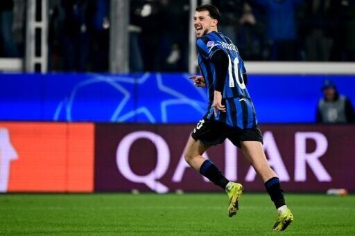 Serbian midfielder Lazar Samardzic's last-gasp penalty sent Atalanta into the last 16