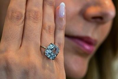 $20 mn blue diamond goes on show in Abu Dhabi