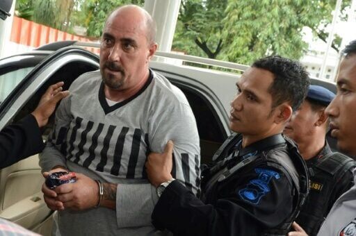Frenchman on death row in Indonesia since 2007 leaves for Paris