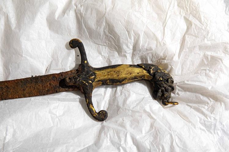 Centuries-old ‘Excalibur’ sword emerges from lake after water levels plummet