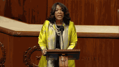 Sewell speaking on House Floor on May 1, 2024