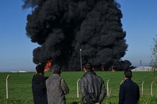 A drone strike caused a massive fire at the storage facilities of an engine oil firm in Iraq's autonomous Kurdistan