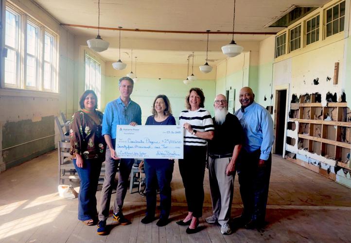 Friends of the Old School Board of Directors accept grant