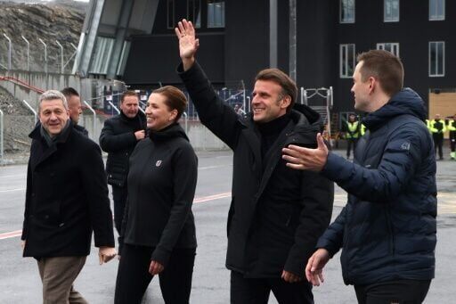 Macron, on Greenland visit, berates Trump for threats against the territory
