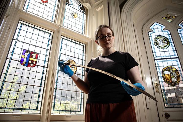 Centuries-old ‘Excalibur’ sword emerges from lake after water levels plummet