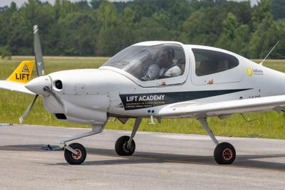 Troy University LIFT plane