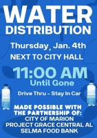 Organizations to give free water to Marion residents Thursday during water crisis