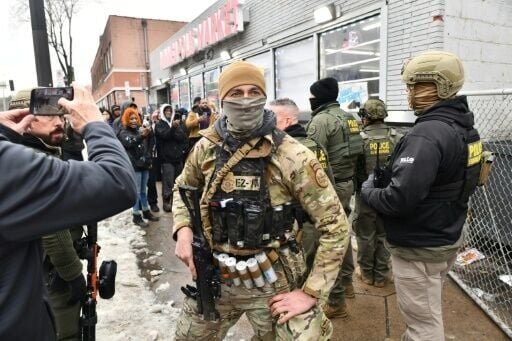 Protests grew after Minnesota's Democratic Governor Walz called it a 'patriotic duty' to demonstrate