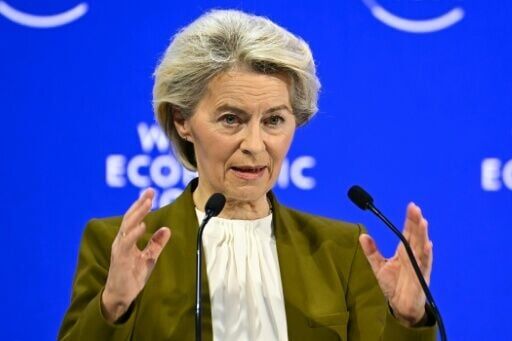 EU chief Ursula von der Leyen warned that Trump risked plunging EU-US ties into a 'downward spiral'