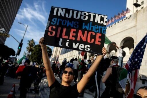 Marines deploy in LA ahead of mass anti-Trump protests