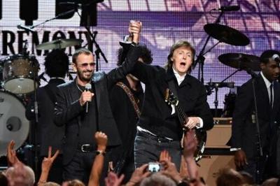 Ringo and McCartney reunite for trip down memory lane