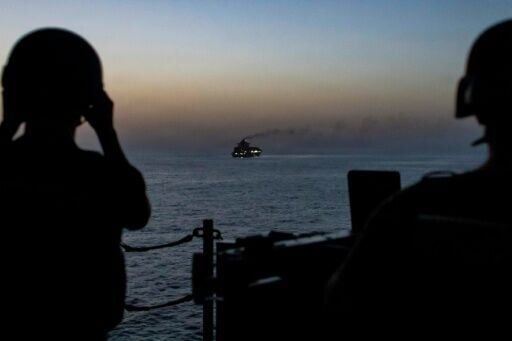 The US Navy is attempting to block vessels heading to and from Iranian ports, while Tehran has said vessels must seek permission to leave or enter the Gulf through the Hormuz strait