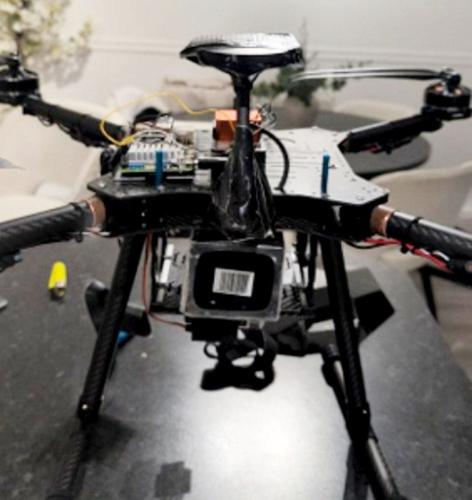 Gang leader poses for selfie with drone used to smuggle drugs into UK prisons