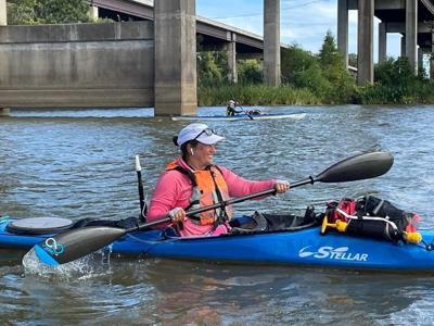 Paddlers in 650-mile river race pass through Selma this week