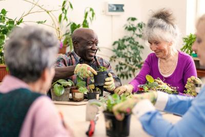Senior centers are often vital community hubs for older adults.