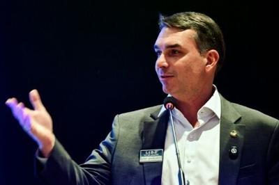 Senator Flavio Bolsonaro, son of imprisoned former president Jair Bolsonaro, outlined his plans to battle crime in Brazil