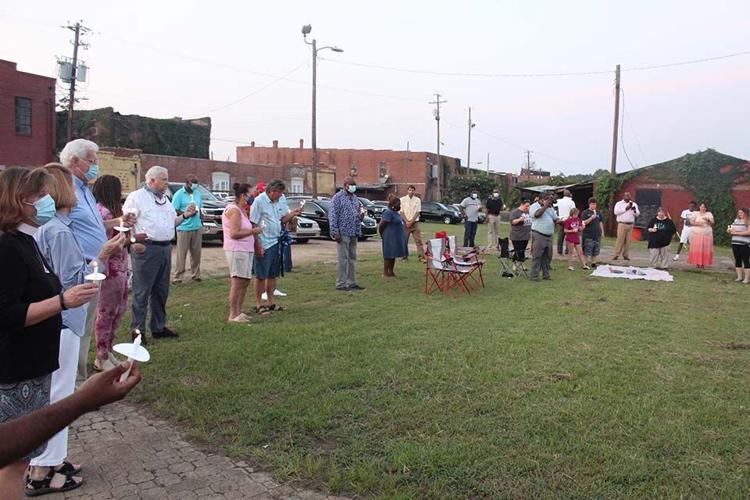 Dozens gather for candlelight vigil held for fallen officer, others lost to violence in Selma, photo gallery