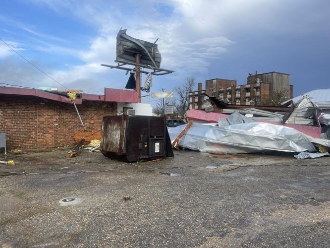 Selma continues digging through rubble from Thursday's tornado, photo gallery