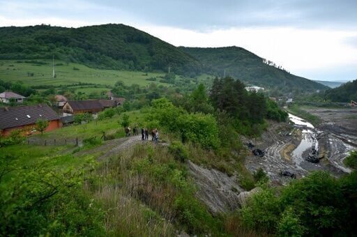 Severe floods threaten historic Romanian salt mine