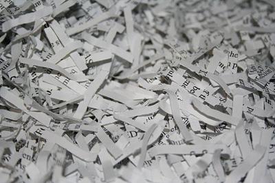 Shredded paper stock