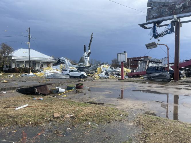 Selma continues digging through rubble from Thursday's tornado, photo gallery