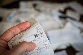 Receipt stock