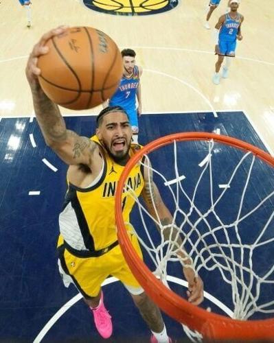 Thunder rally to beat Pacers, level NBA Finals at 2-2