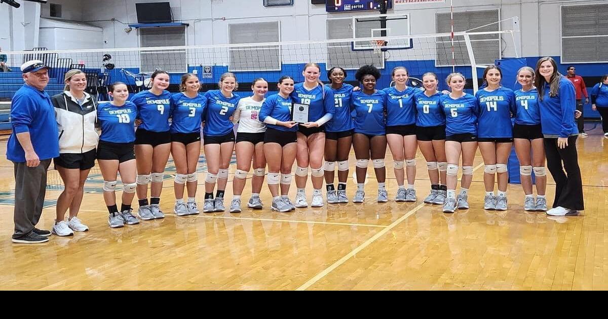 Demopolis Lady Tigers volleyball team wins 5A area championship