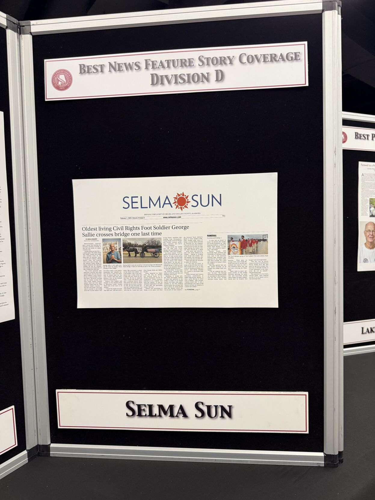 Angela's story on display at APA