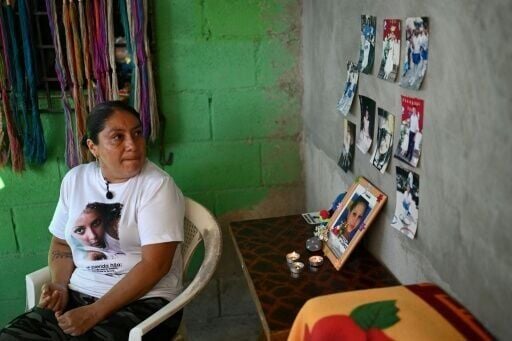 Candles flicker in front of a dozen pictures of 16-year-old Kathya Quintanilla pasted to an unpainted wall, Tomasa Lopez's shrine to her daughter, who disappeared a decade ago