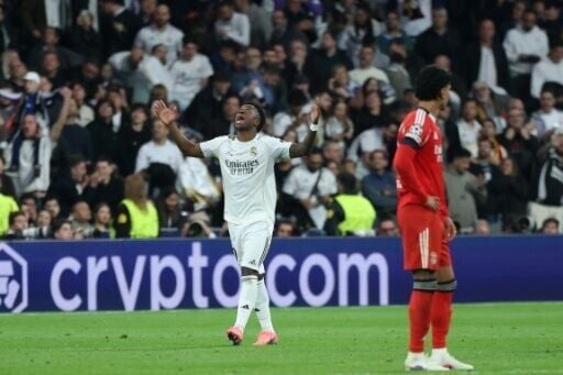 Real Madrid's Vinicius Junior had the last word, breaking clear 11 minutes from time to fire across goalkeeper Anatoliy Trubin and into the far corner