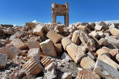 The Islamic State destroyed many of Palmyra's famed historic artefacts when it occupied the area a decade ago