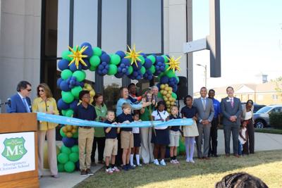 Montgomery Christian School ribbon cutting