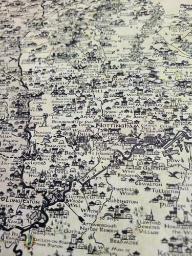 Dad creates fantasy maps of the UK after quitting supermarket job to make art