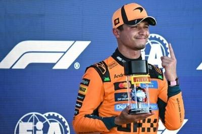 McLaren's British driver Lando Norris won pole position for the Sprint race at the 2026 Miami Formula One Grand Prix