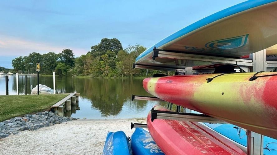 Kayaks at The Oaks