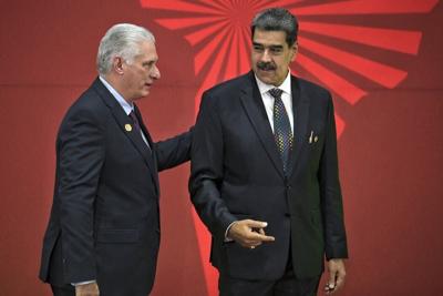 'After you, President Maduro?' A worrying phrase for Cuba's President Miguel Diaz-Canel.