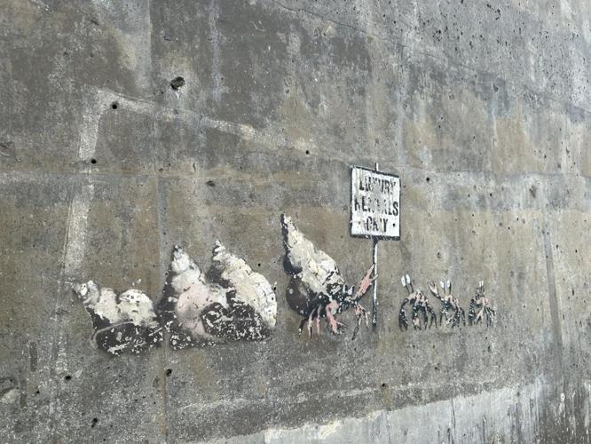 Valuable Banksy artwork soon to ‘be lost to the sea.’
