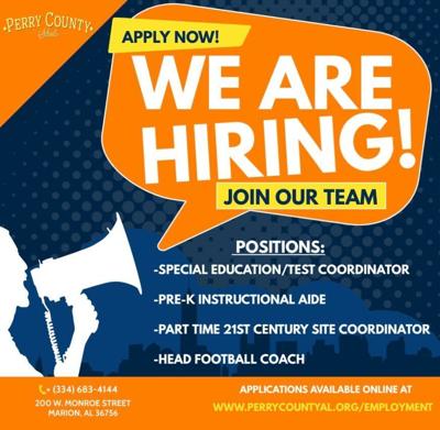 Perry County Schools hiring for positions
