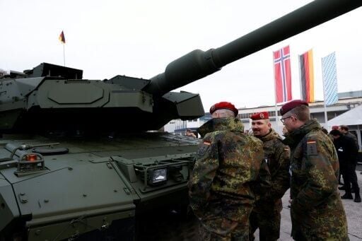 Some Germans strongly oppose re-armament as they do not want to see their sons holding a gun