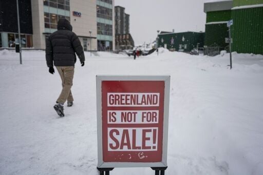 Many residents of Nuuk shared the sentiment of a sign outside a local clothing retailer that read 'Greenland is not for sale,' despite US President Donald Trump's overtures