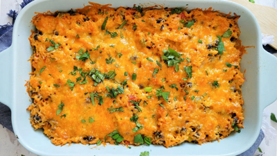 Southwestern Chicken & Rice Casserole