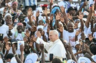 Pope Leo visits Angola's diamond-rich northeast