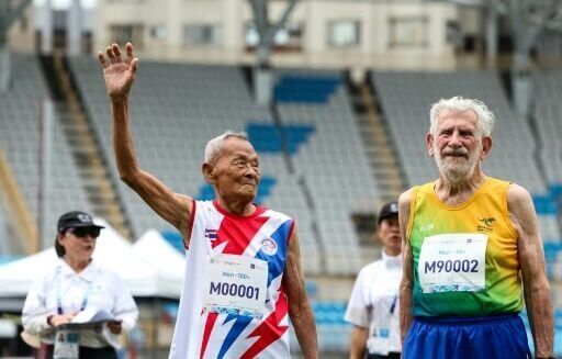 Thai athlete, 105, unrivalled but not lonely at World Masters Games